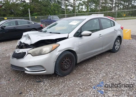 2014 Kia Forte Lx from USA, damaged, VIN KNAFK4A61E5217451